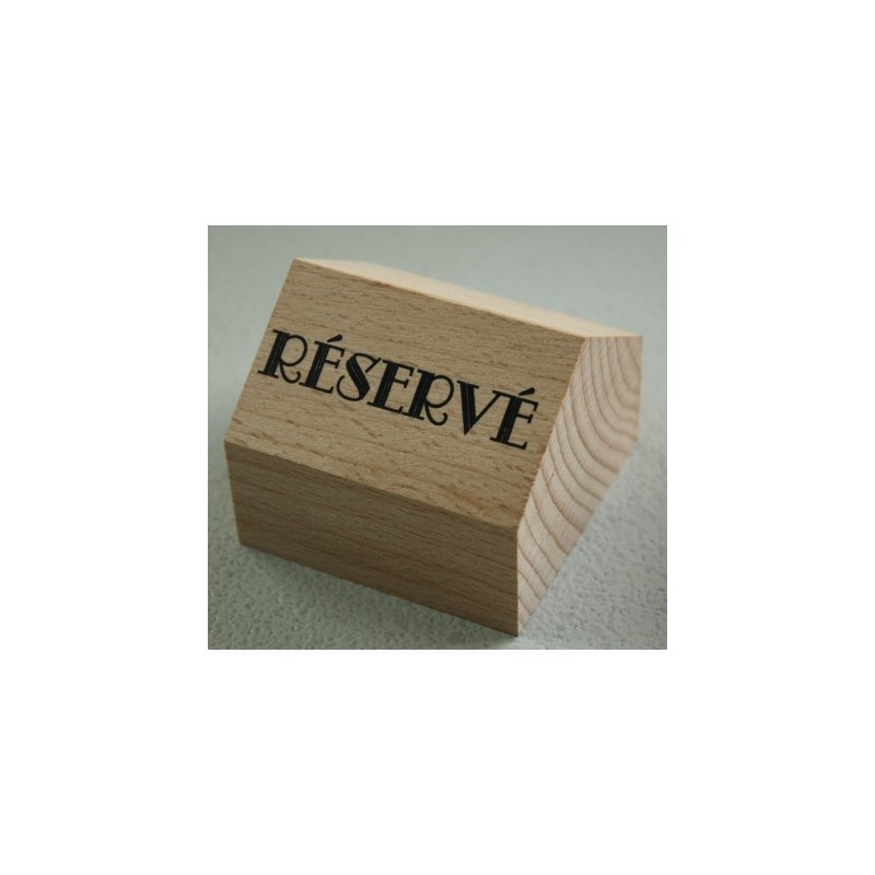 PAQUET DE 10 CUBES BOIS 5.5X5.5CM NATUREL CASA RESERVE