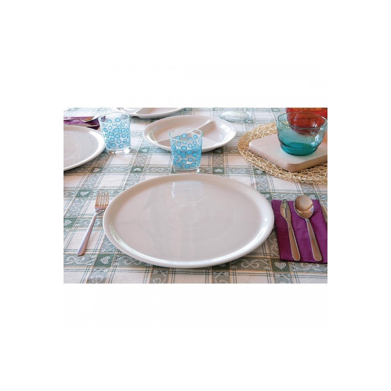 6 ASSIETTES A PIZZA NAPOLI - 33 CM