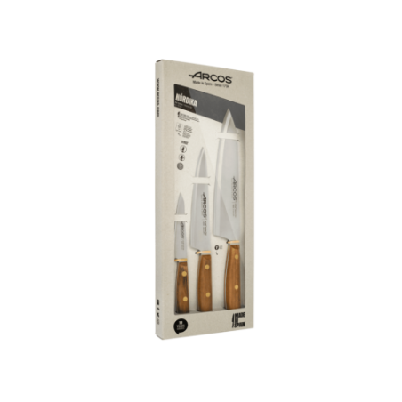 COFFRET NORDIKA 3 COUTEAUX