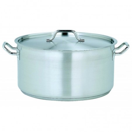 BRAISIERE INOX  D32CM SANS COUVERCLE