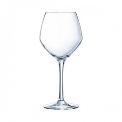 6 VERRES A PIEDS 47CL VIN JEUNE CABERNET