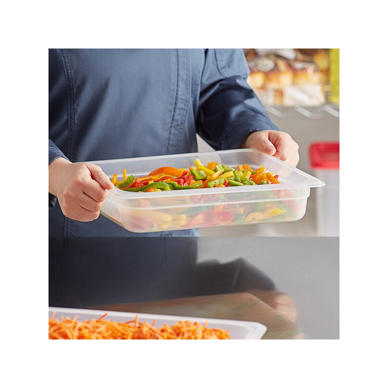 BAC POLYPROPYLENE GN 1/2 65MM