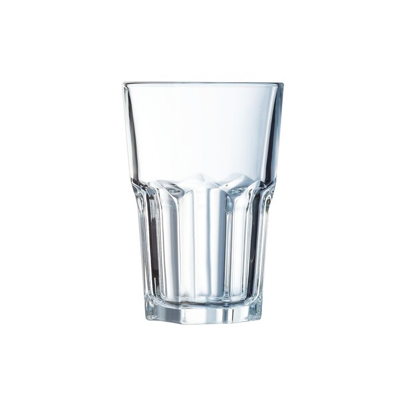 6 GOBELETS FORME HAUTE 42CL GRANITY