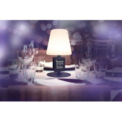 LAMPE DE TABLE AVEC ARDOISE