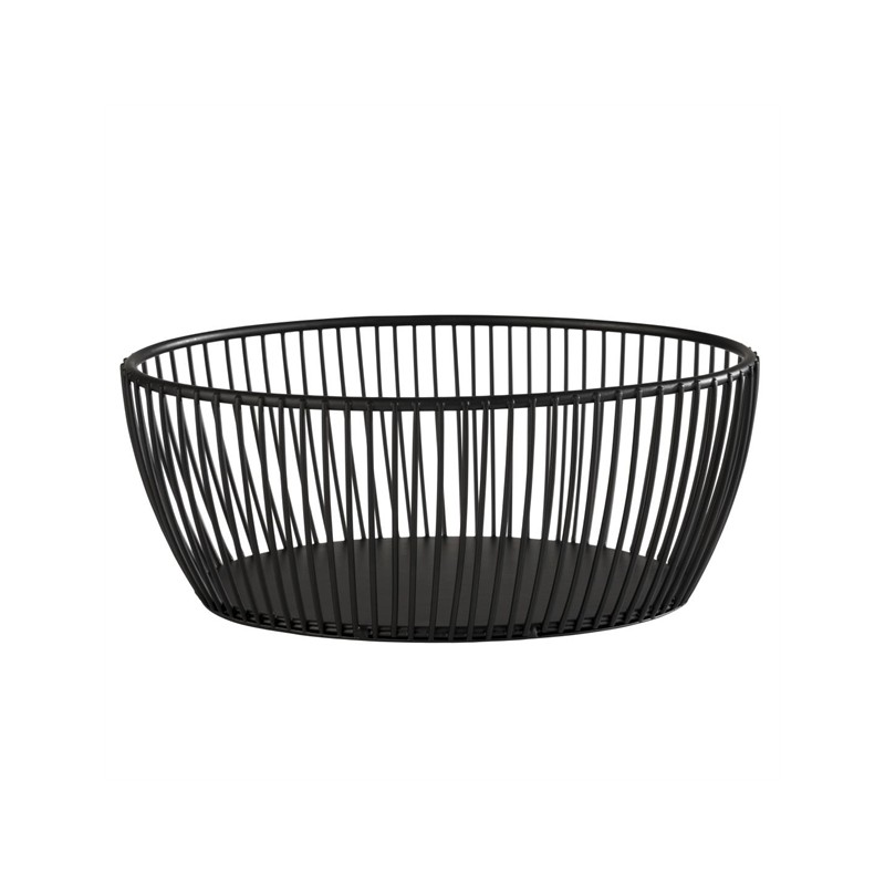 CORBEILLE SVART OVALE