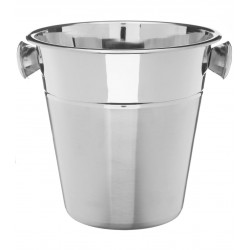 SEAU A  CHAMPAGNE INOX DOUBLE FINITION