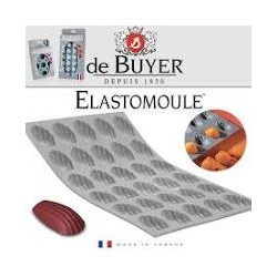 ELASTOMOULE PLAQUE DE 30 ALVEOLES- MINI MADELEINE
