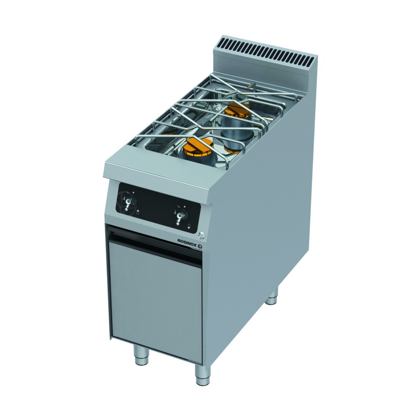 FOURNEAU 2 FEUX NUS-GAZ