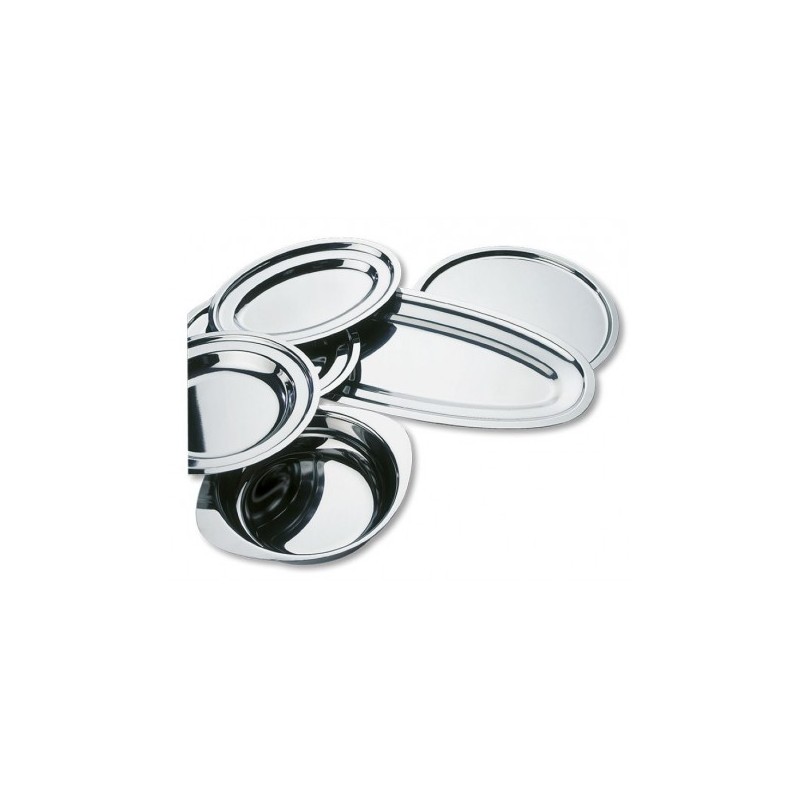 PLAT OVALE INOX