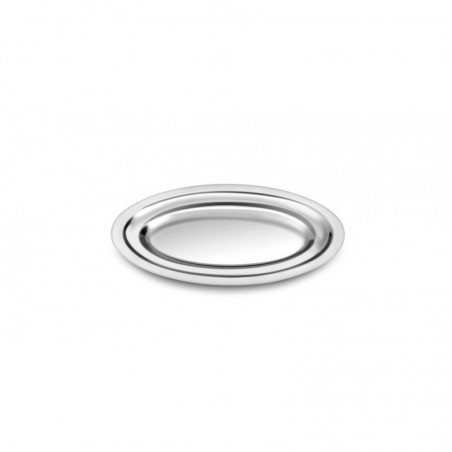 PLAT OVALE INOX