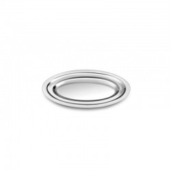 PLAT OVALE INOX