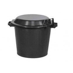 POUBELLE EXTERIEURE 80 LITRES AVEC COUVERCLE