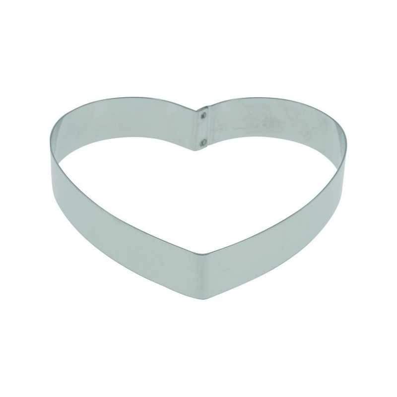 COEUR INOX DE 22 HT 3 CM
