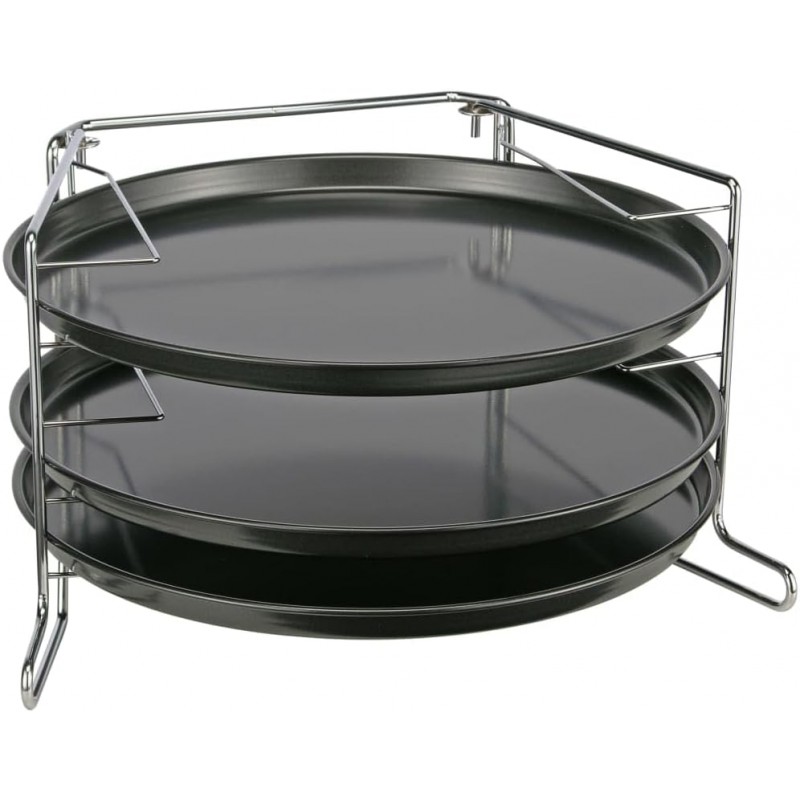 SUPPORT AVEC PLAQUES A PIZZAS