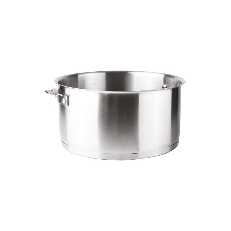 FAITOUT/CASSEROLE AVEC POIGNEES AMOVIBLES D18CM