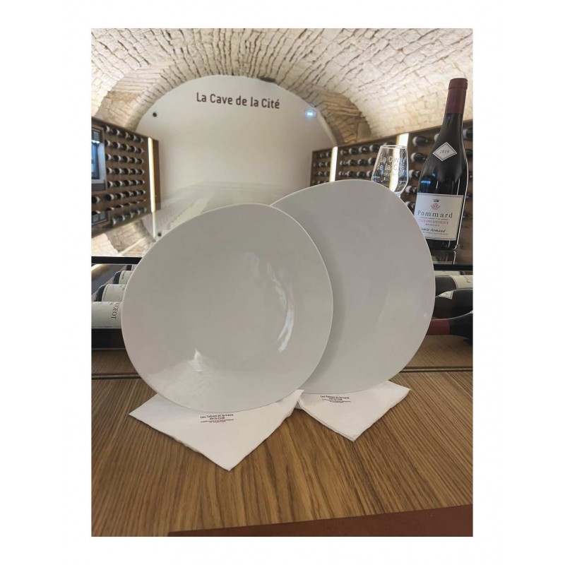 6 ASSIETTES PLATES 31 CM FRENCH RIVIERA