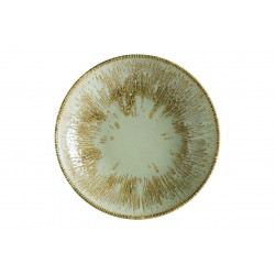 6 ASSIETTES CALOTTES SAND SNELL 23 CM