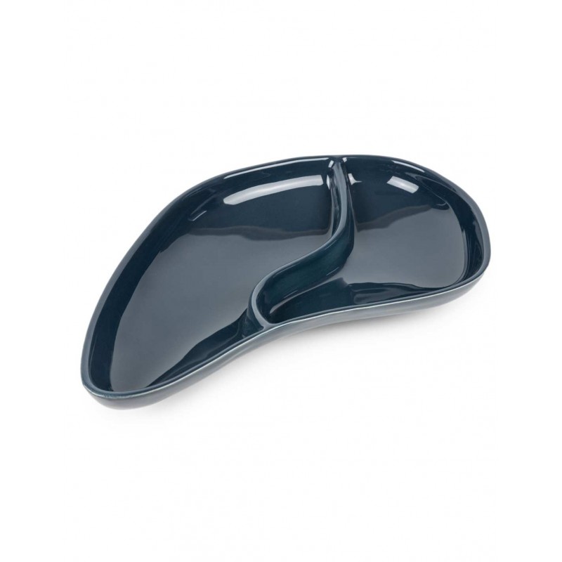 6 ASSIETTES A MOULES 2 COMPARTIMENTS