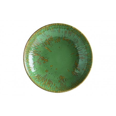 6 ASSIETTES CALOTTES SAGE SNELL 23 CM