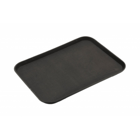 PLATEAU DE SERVICE RECTANGULAIRE ANTIDERAPANT EN FIBRE DE VERRE