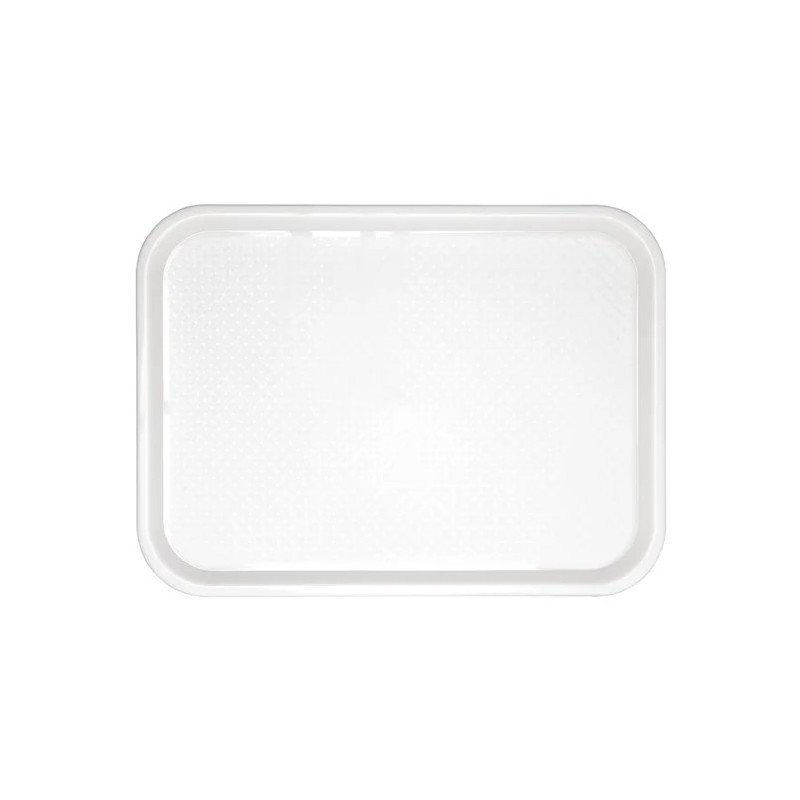 20 PLATEAUX PP BLANC 60 X 40 CM