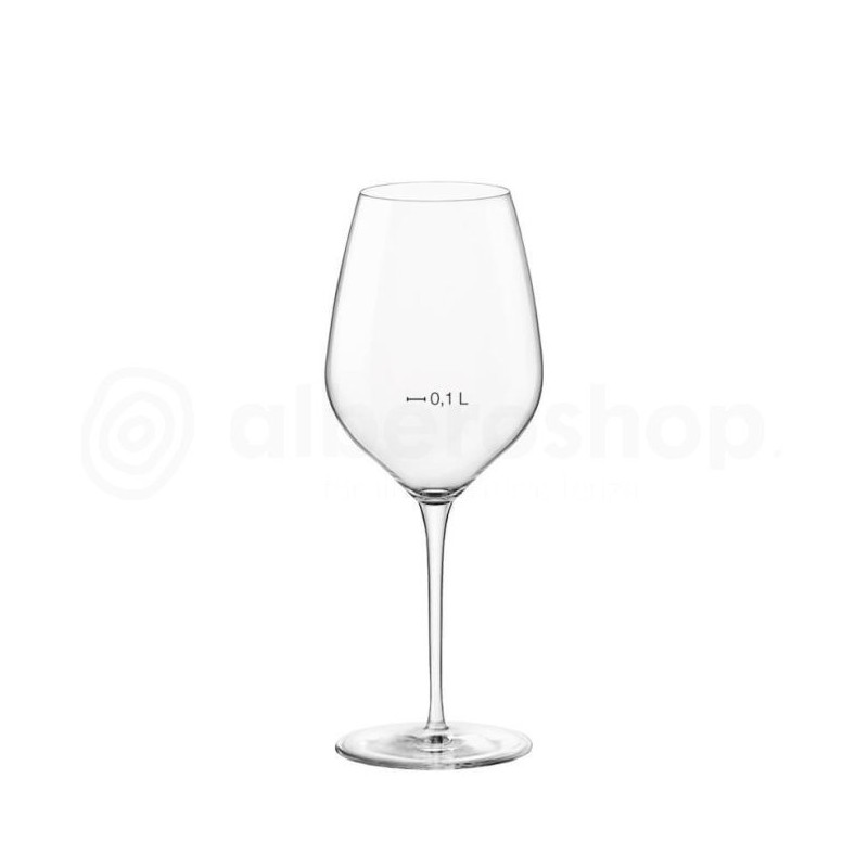 6 VERRES A VIN INALTO 43CL -JAUGES