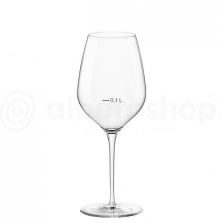 6 VERRES A VIN INALTO 43CL -JAUGES