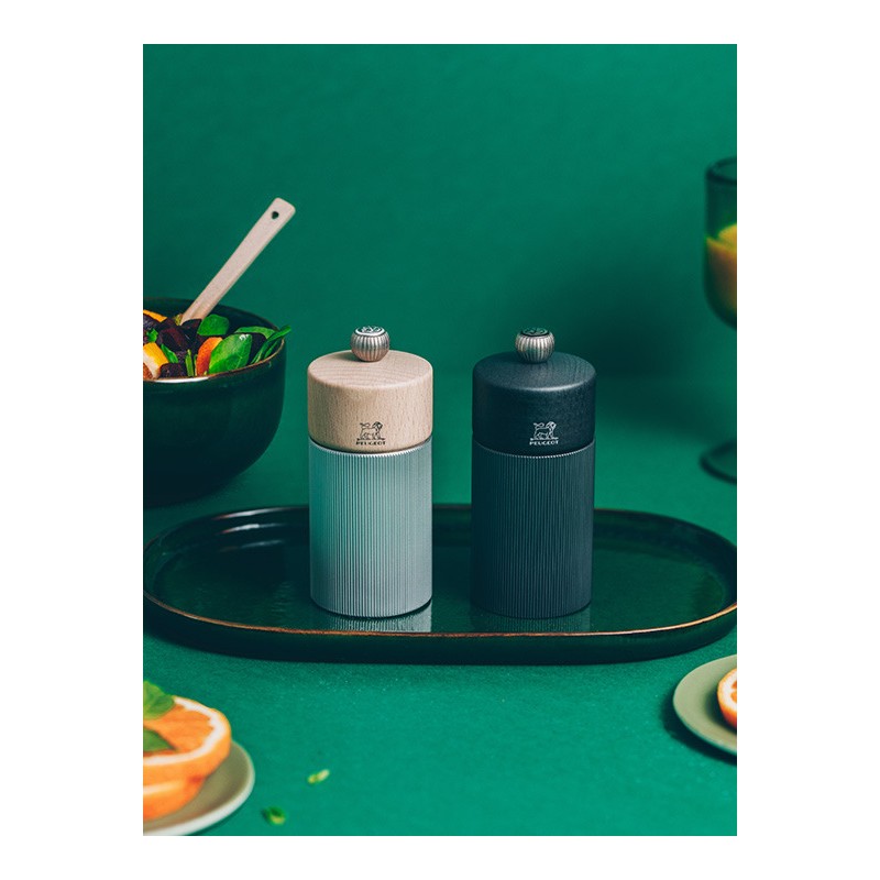 MOULIN A SEL LINE ALUMINIUM 12CM