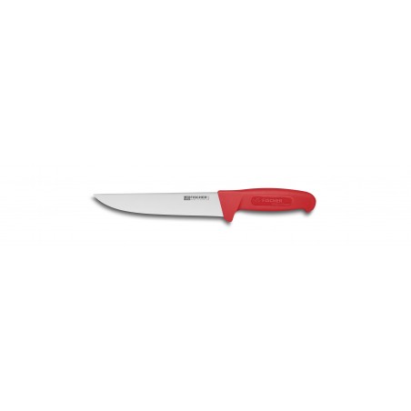 BOUCHER 23 CM MANCHE SURMOULE ROUGE - SUR CARTE
