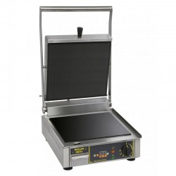 GRILL VITRO SPEED COOKER RAINURES HAUT/LISSE BAS