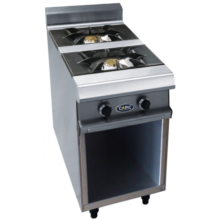 FOURNEAU 2 FEUX SUR PLACARD OUVERT