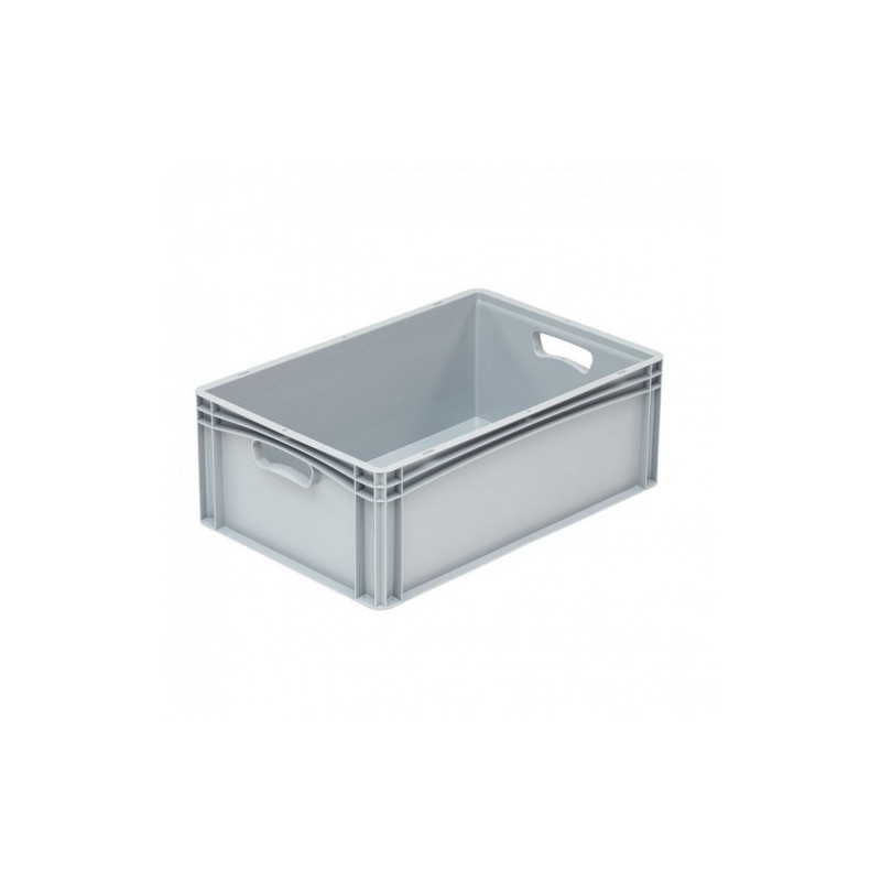 BAC PLEIN GRIS 600X400X220 MM SERIE EURO-LINE