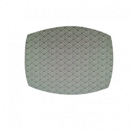 SET ECRAN RIGIDE OSIER ACIER BLANC