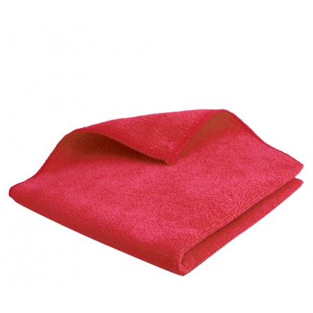 LAVETTE MICROFIBRE ECOLINE 32X36 ROUGE EN LOTX5