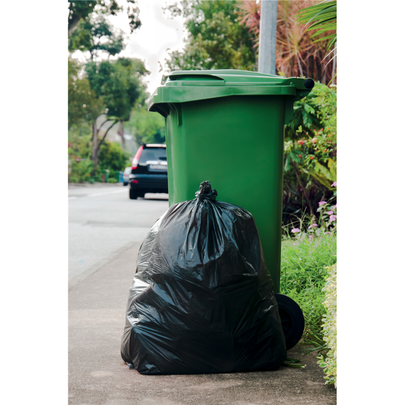 SACS POUBELLE 50HD NOIR ETOILE TAILLE 68x74X 500