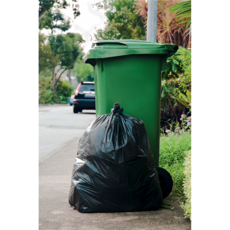 SACS POUBELLE 50HD NOIR ETOILE TAILLE 68x74X 500