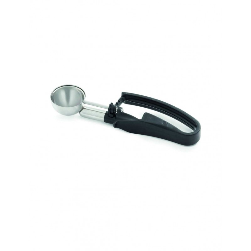 CUILLERE A GLACE-PRESSION NOIR 30MM