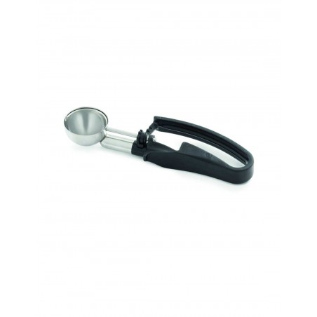 CUILLERE A GLACE-PRESSION NOIR 30MM