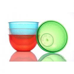 SALADIER 27CM TRANSPARENT ORIGINE FRANCE