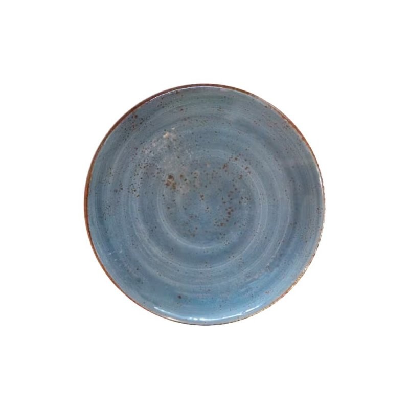 6 ASSIETTES DIAMETRE 22.9 BLEU - MELAMINE