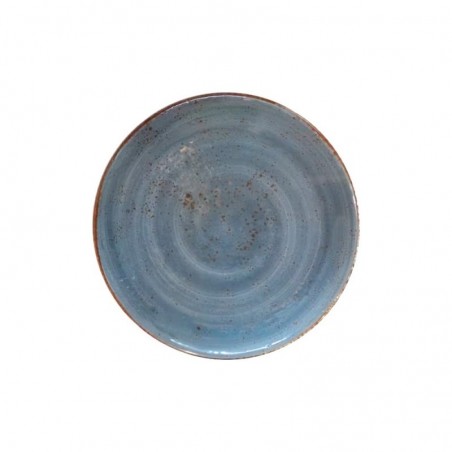 6 ASSIETTES DIAMETRE 22.9 BLEU - MELAMINE