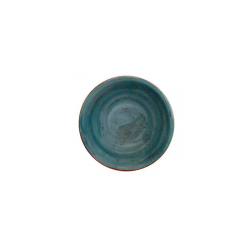 6 ASSIETTES CREUSES DIAMETRE 19 CM BLEU - MELAMINE