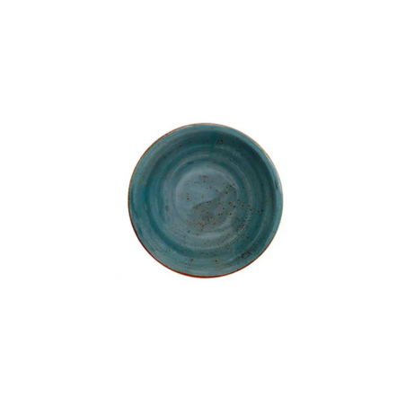 6 ASSIETTES CREUSES DIAMETRE 19 CM BLEU - MELAMINE