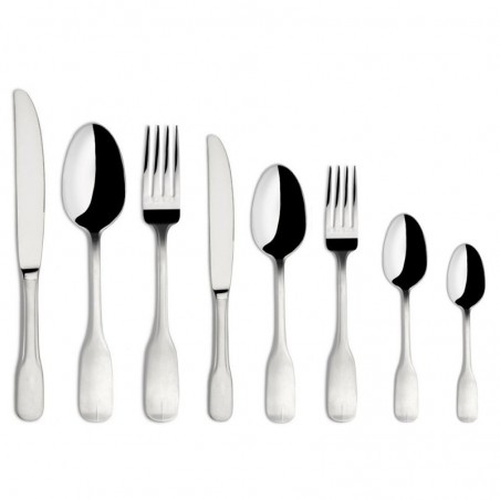 12 cuillères à café Vieux paris satiné