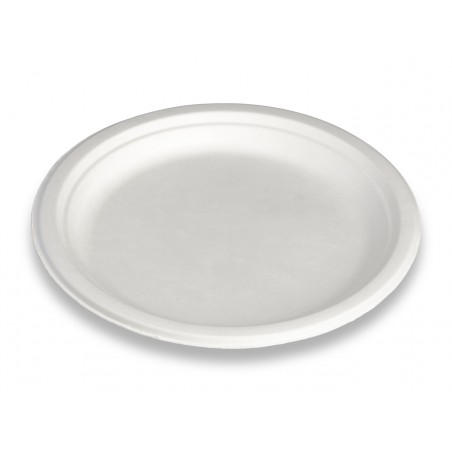 500 ASSIETTES RONDES BAGASSE 23MM
