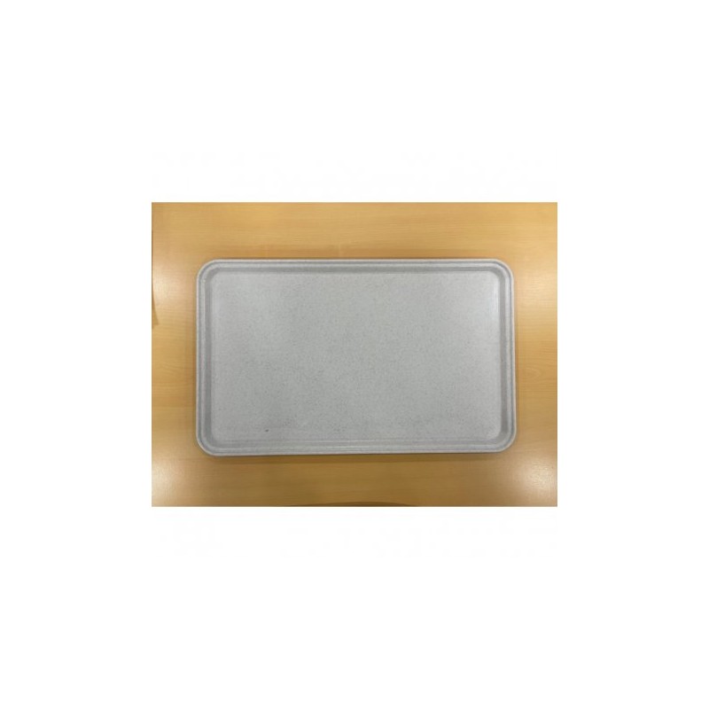 12 PLATEAUX  46X36 GRIS MOUCHETE