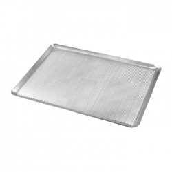 PLAQUE PATISSIERE PERFOREE - ALUMINIUM - 300 MM X 400 MM
