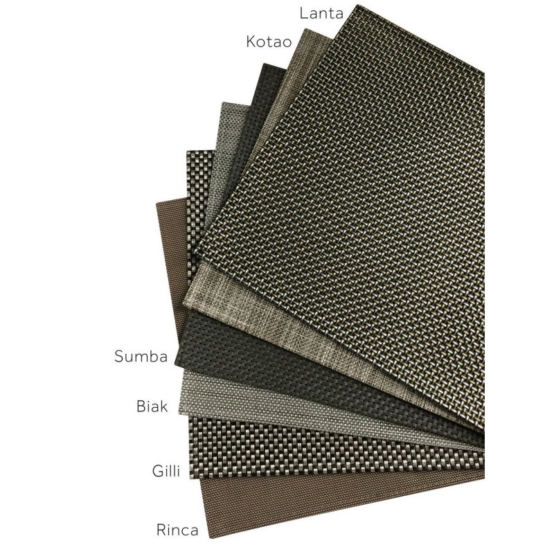 6 SETS INDIVIDUELS SUMBA 45X30 CM