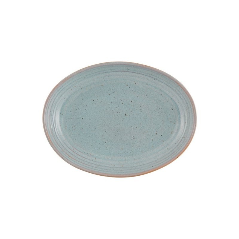ASSIETTES OBLONG 27CM MOONSTONE