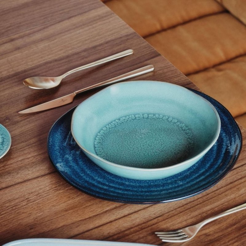 ASSIETTE CREUSE 22 MOONSTONE